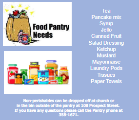 Avon Food Pantry